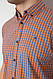Сорочка чоловіча картата, колір жовтогарячий, 214R2445, фото 5