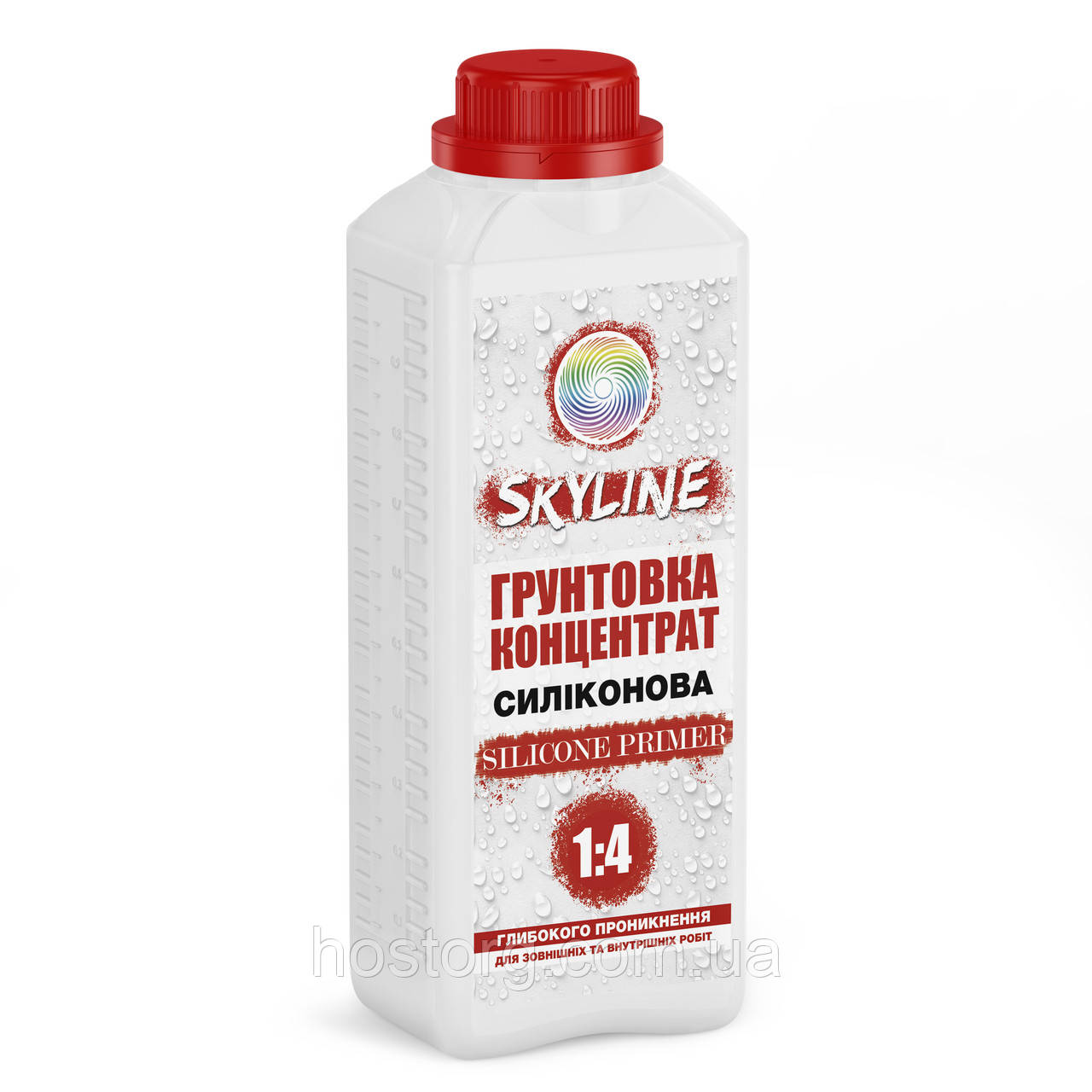 Грунтовка - концентрат Силіконова 1:4 Skyline Silicone Primer глибокопроникаюча 2 л