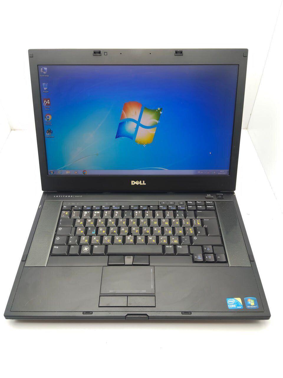 Б/в Ноутбук Dell Latitude E6510 15.6" 1366x768| Core i5-560M| 6 GB RAM| 500 GB HDD| NVS 3100M 512MB| АКБ 0%