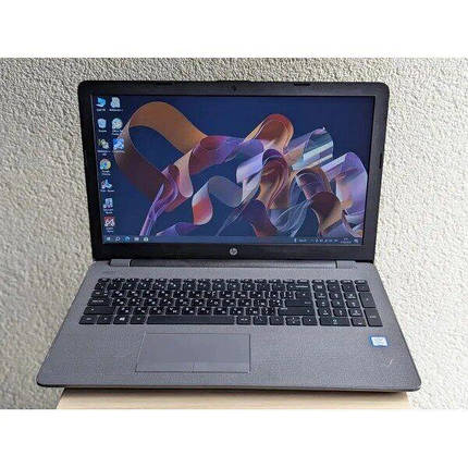 Б/в Ноутбук Б-клас HP 250 G6 15.6" 1366x768| Core i3-7020U| 8 GB RAM| 128 GB SSD| HD 620, фото 1