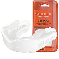 Капа Shock Doctor Gel Max дитяча (вік до 10р.) White (art. 6150-TC-YTR)