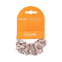 Резинка JANEKE 1830 для волосся велика бежева