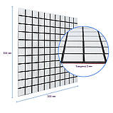 Самоклеюча алюмінієва плитка 300х300х3мм Біла мозайка SW-00001775, фото 3