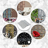 Самоклеюча алюмінієва плитка 300х300х3мм Біла мозайка SW-00001775, фото 5