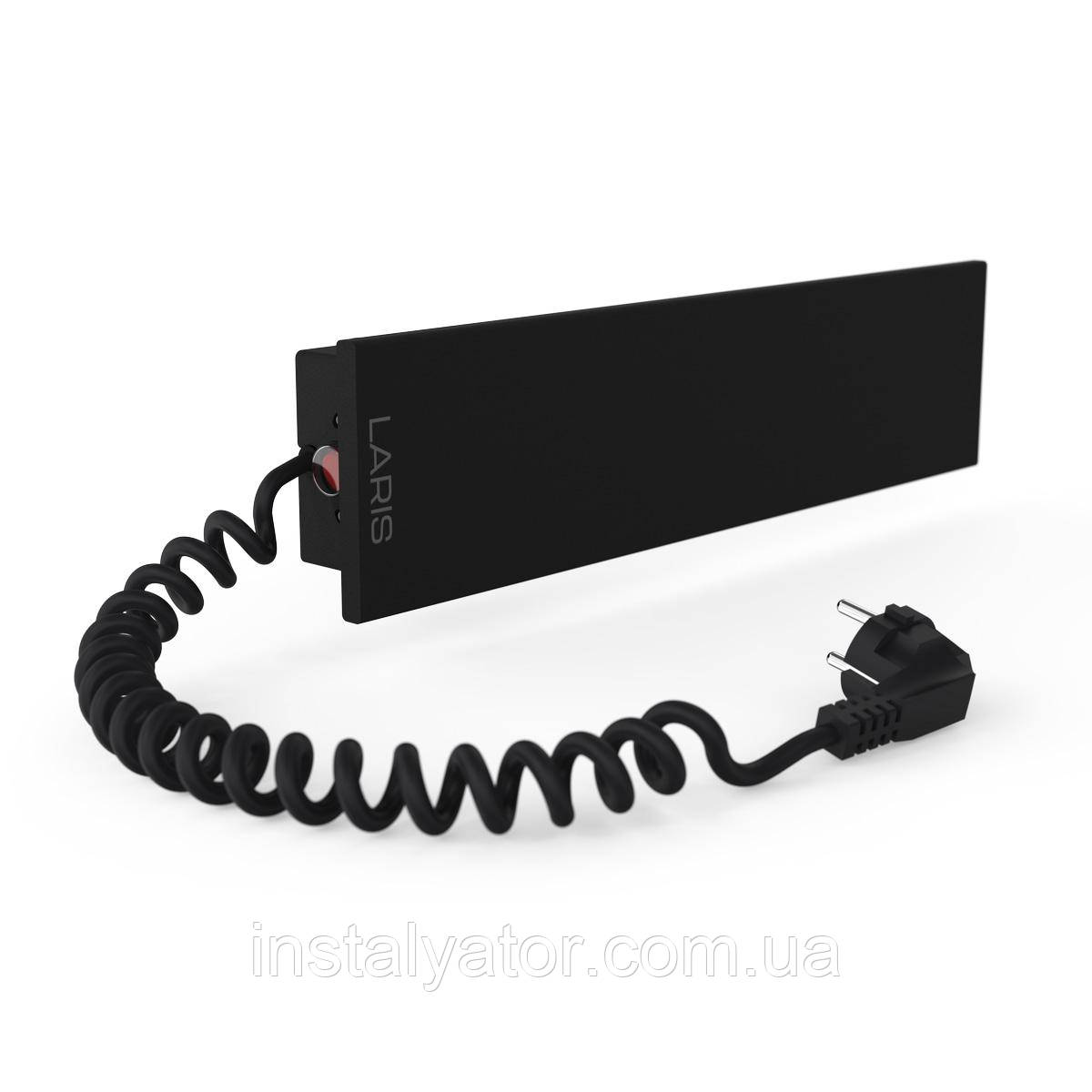 Електрична рушникосушарка Laris Зебра Смарт ЧФ(Ч) 400 х 100 Е, фото 1