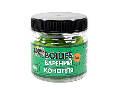 Бойл риболовний (для риболовлі) варений 14мм Конопля 80г ТМ BOOM BP
