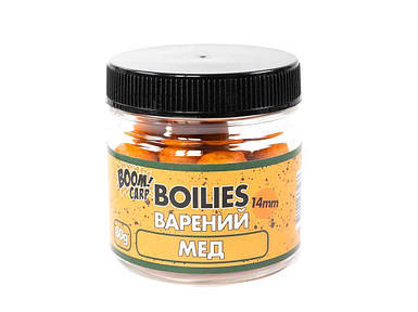 Бойл риболовний (для риболовлі) варений 14мм Мед 80г ТМ BOOM FG
