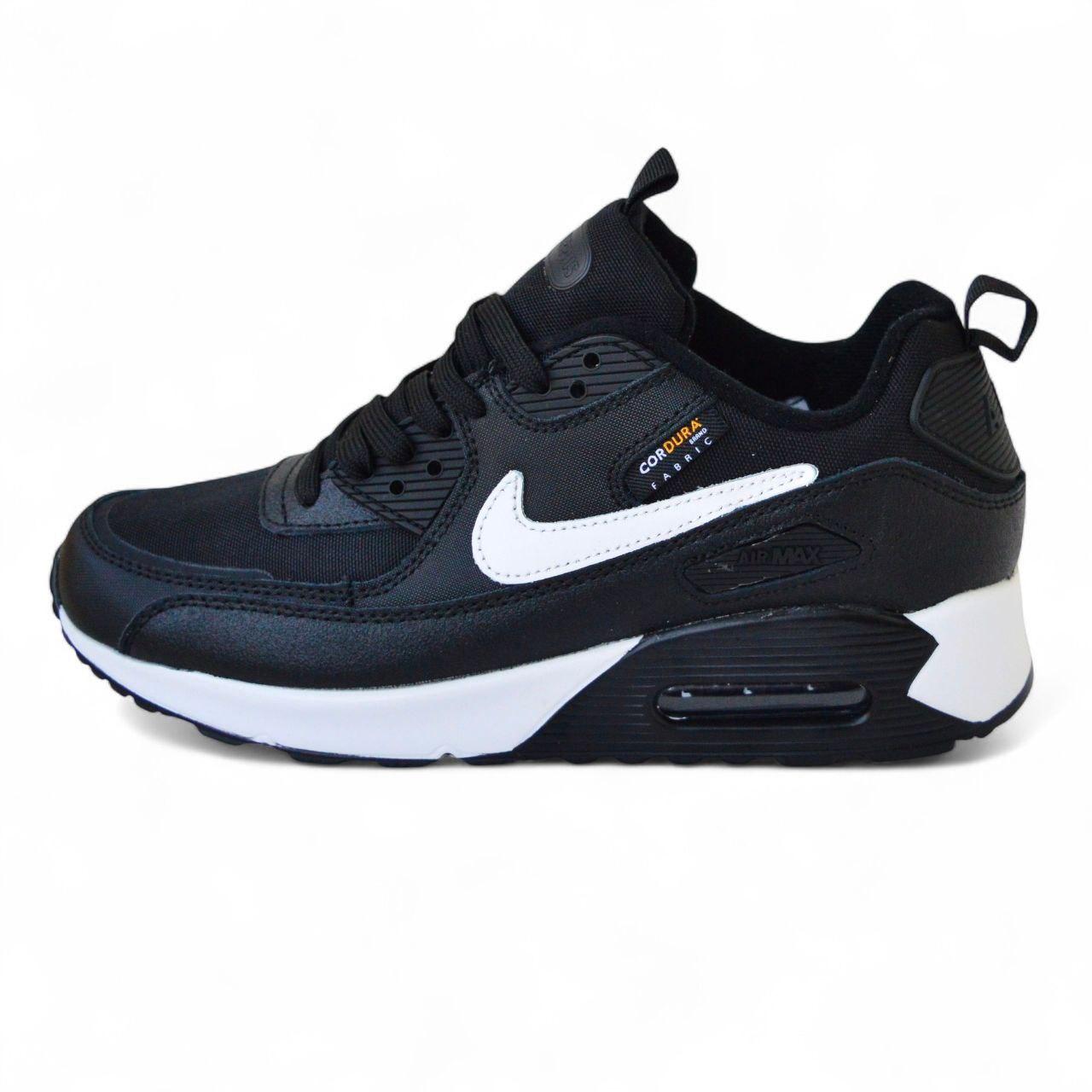 Nike Air Max 90 Black White 36, фото 1