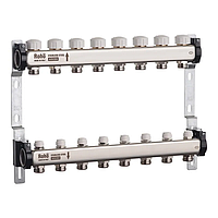 Колектор з термостатичними та запірними клапанами Roho R805-08 - 1"x8 вих. (RO0062) для систем опалення