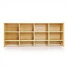 Настінна полиця University 4-секційна з вішалками (U12111), фото 3