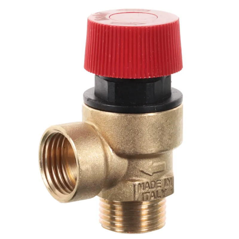 Клапан запобіжний Roho R2001-030 1/2" ВН (3 бар) латунний для опалення (RO0171)