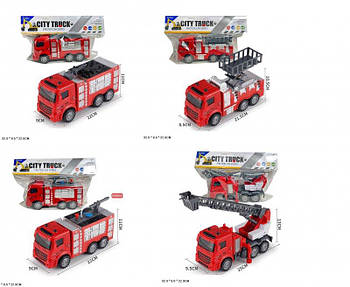 Іграшкова пожежна машина інерція 999-2/3/7/8 G-Rich