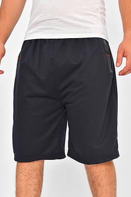 Шорти чоловічі батальні темно-синього кольору 203677T Безкоштовна доставка