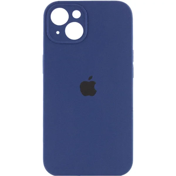 Чохол-накладка EpiK Silicone Case Full Camera Protective (AA) для Apple iPhone 15 Deep Navy, фото 1