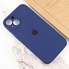 Чохол-накладка EpiK Silicone Case Full Camera Protective (AA) для Apple iPhone 15 Deep Navy, фото 4