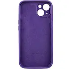 Чохол-накладка EpiK Silicone Case Full Camera Protective (AA) для Apple iPhone 15 Amethyst, фото 4