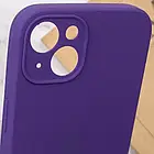 Чохол-накладка EpiK Silicone Case Full Camera Protective (AA) для Apple iPhone 15 Amethyst, фото 6