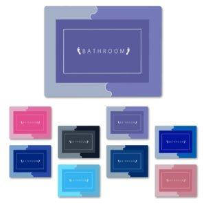 Килимок суперпоглинаючий у ванну 50*80см прямокутний R30937-80 G-Rich