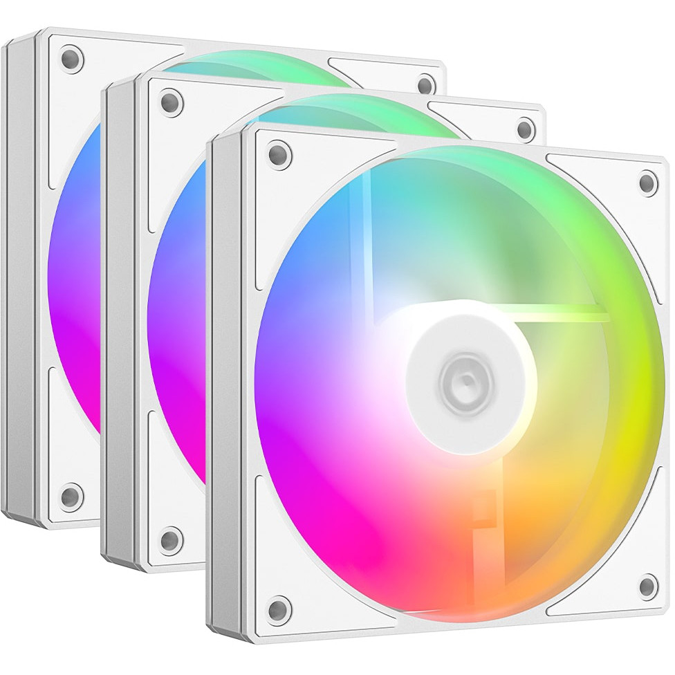Вентилятор ID-Cooling AS-120-ARGB-W Trio, фото 1