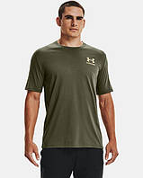 Мужская футболка Under Armour New Freedom Flag Marine Od Green/Desert Sand, Размер L, фото 5