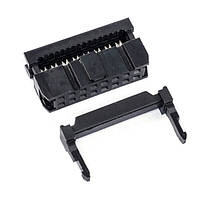 Роз'єм IDC16 на шлейф 16 pin (16 контактів (2x8), ціна 1 м)