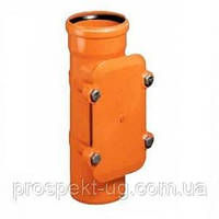 Ревізія ПВХ 200 із квадратним вікном зовнішня каналізація Magnaplast