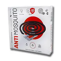 Спіралі від комарів, мух, мошок «ANTI MOSQUITO» 10 шт., оригінал