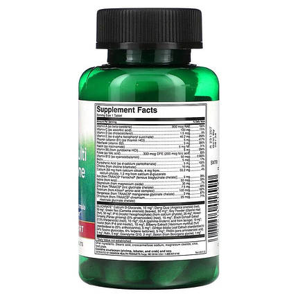 Вітаміни для жінок Swanson Women's Multivitamins Plus Hormone Support 90 таб., фото 2