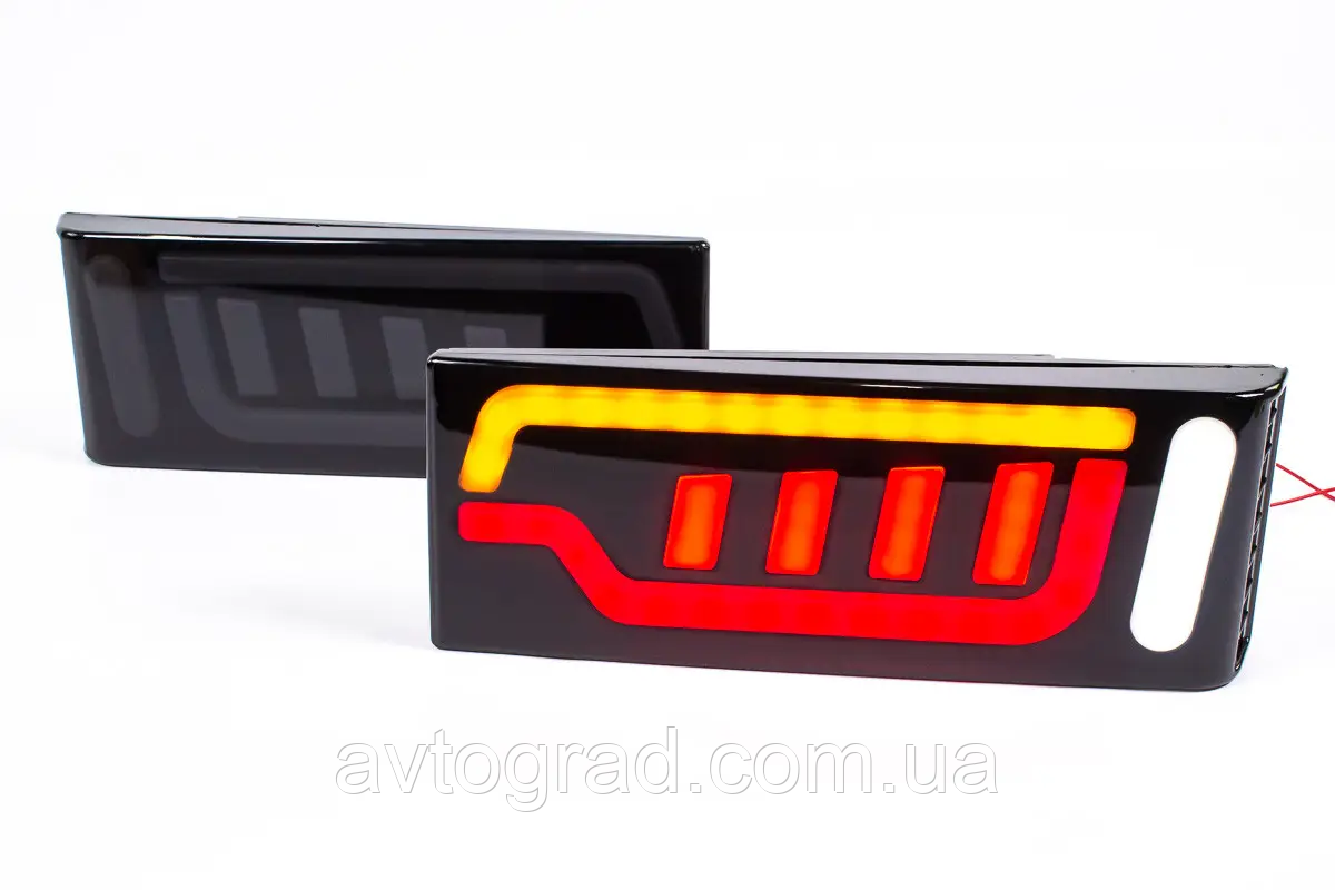 Задні ліхтарі ВАЗ 2108-21099,2113-2114 LED "Ауді стиль "(комплект лів+прав.), фото 1
