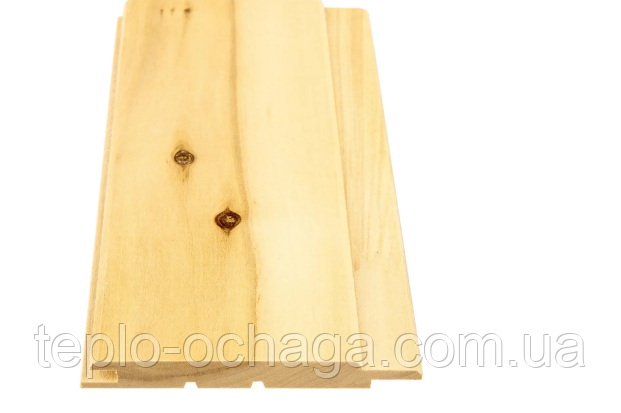 Вагонка 80 Липа Кантрі, суцільна 80х12х1900-2400 мм.