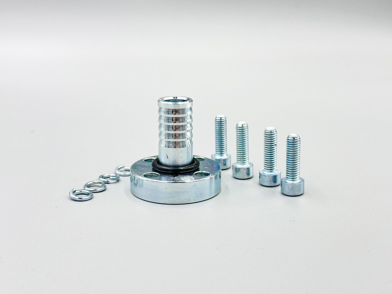 Фланець 1RPGA034/30-M сталевий під РВД Ø19 мм, розболтування 30 мм, OMT