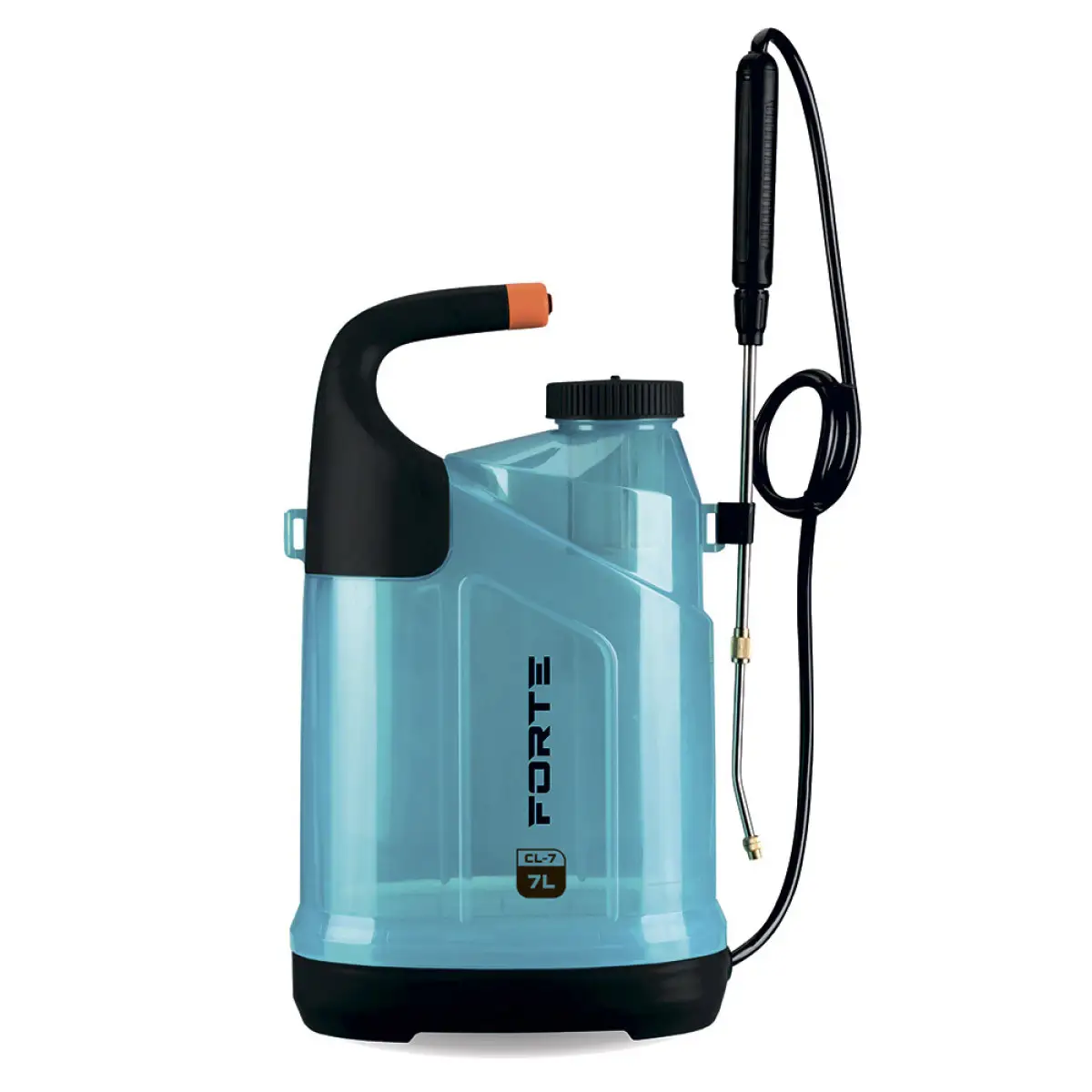 Акумуляторний обприскувач Forte CL-7, 7 л, 12 В, 8 Аг, робочий тиск 2–4 Бар, фото 1