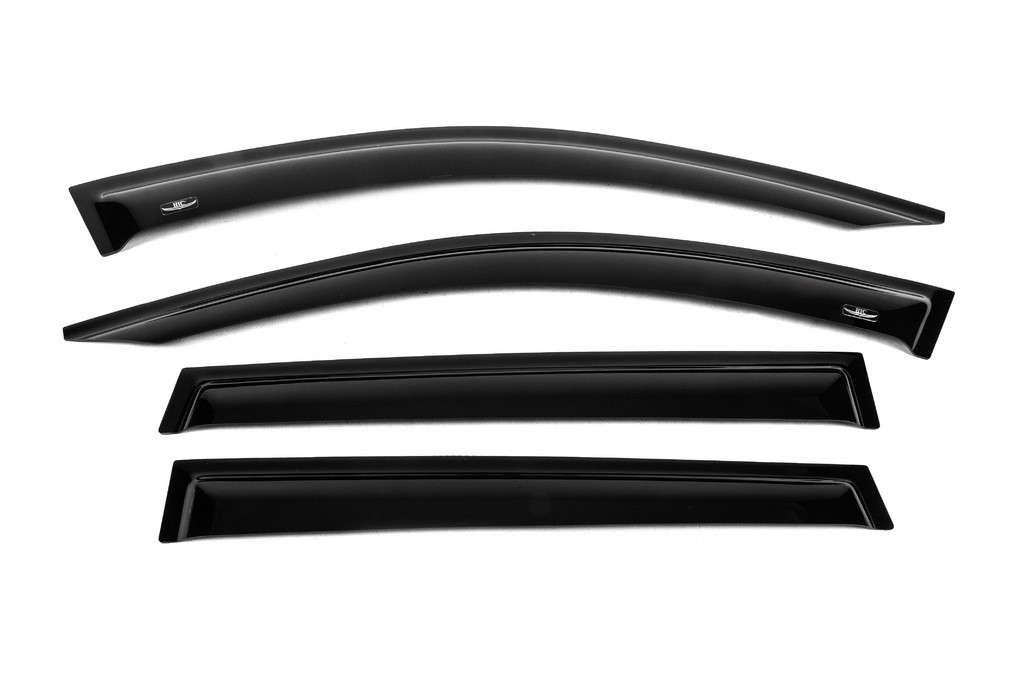 Вітровики (4 шт, HIC) для Jeep Cherokee KL 2013- рр, фото 1