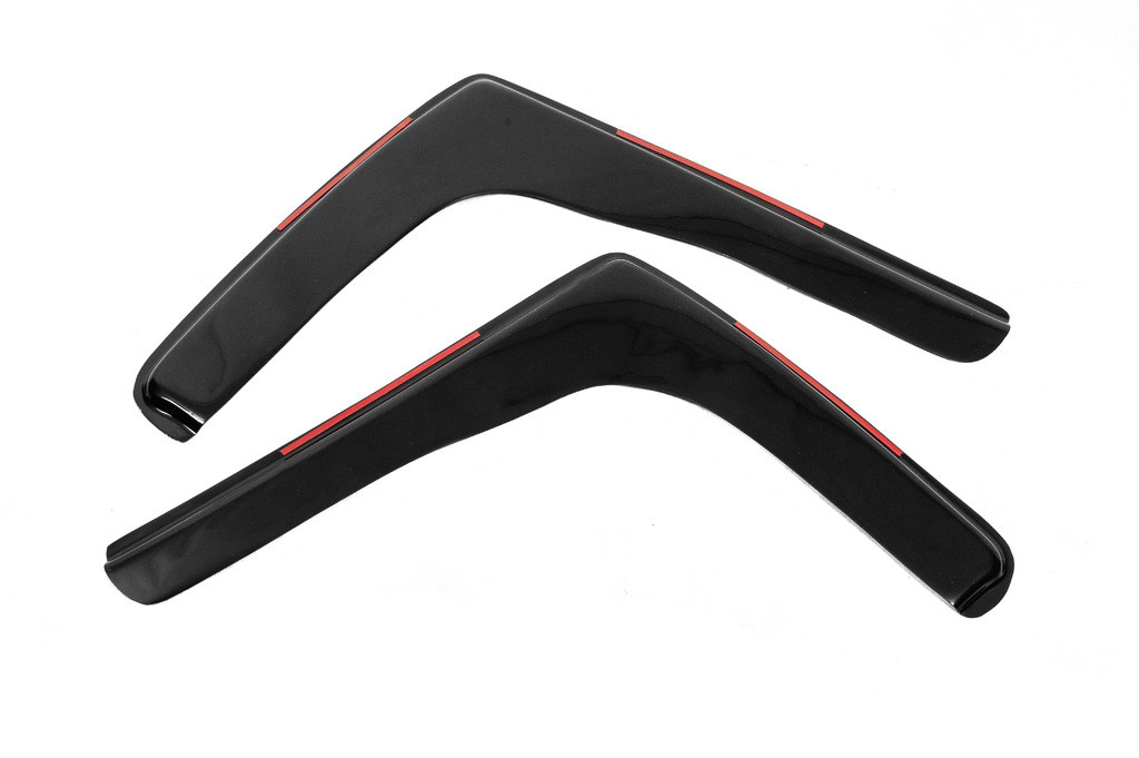 Вітровики вставні (Esa, 2 шт) для Ford Custom 2013-2022 рр, фото 1