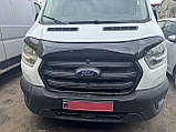 Дефлектор капота EuroCap (2019-2025) для Ford Transit 2014- рр, фото 4