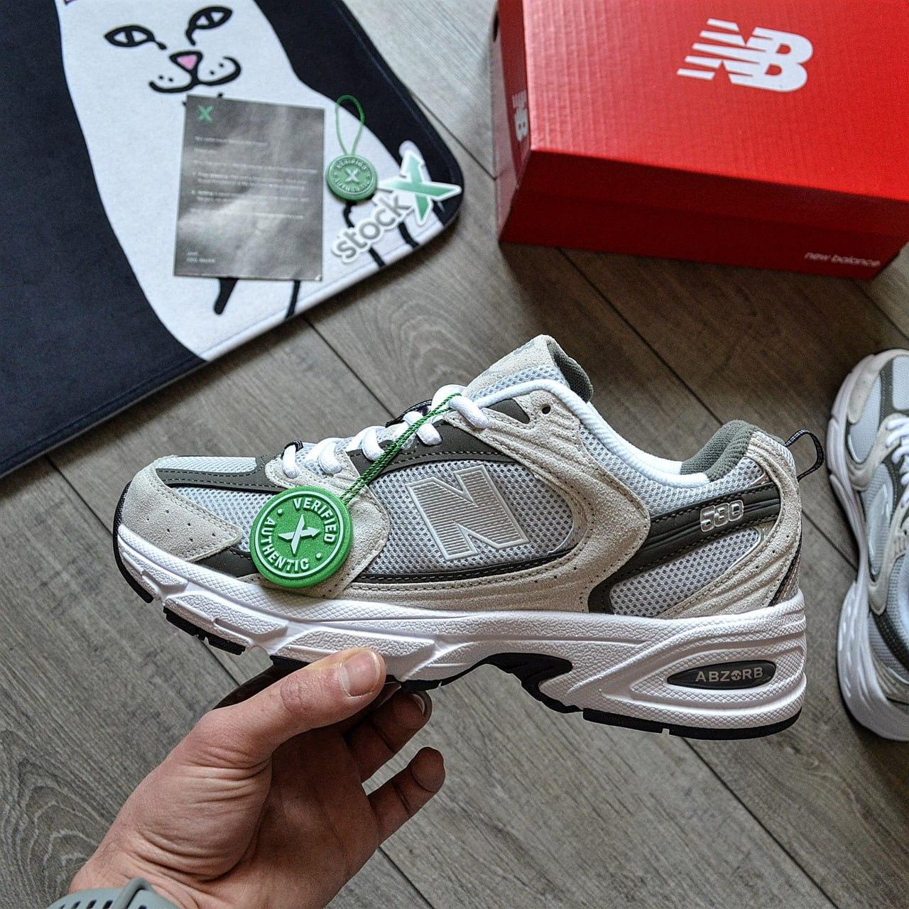 Кросівки New Balance 530 Rain Cloud Shadow Grey Сірі Взуття Нью Беланс 530 шкіра текстиль замша сітка демісезон унісекс