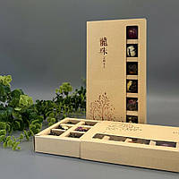 Подарункова коробка з чаєм «Жасминові Перлини Дракона» (18шт)