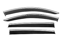 Вітровики з хромом Niken Luxury (4 шт) для Hyundai Santa Fe 4 2018-2023 рр