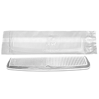 Гребінець Pearl прозорий 14 см, Flow Pack для готелів.