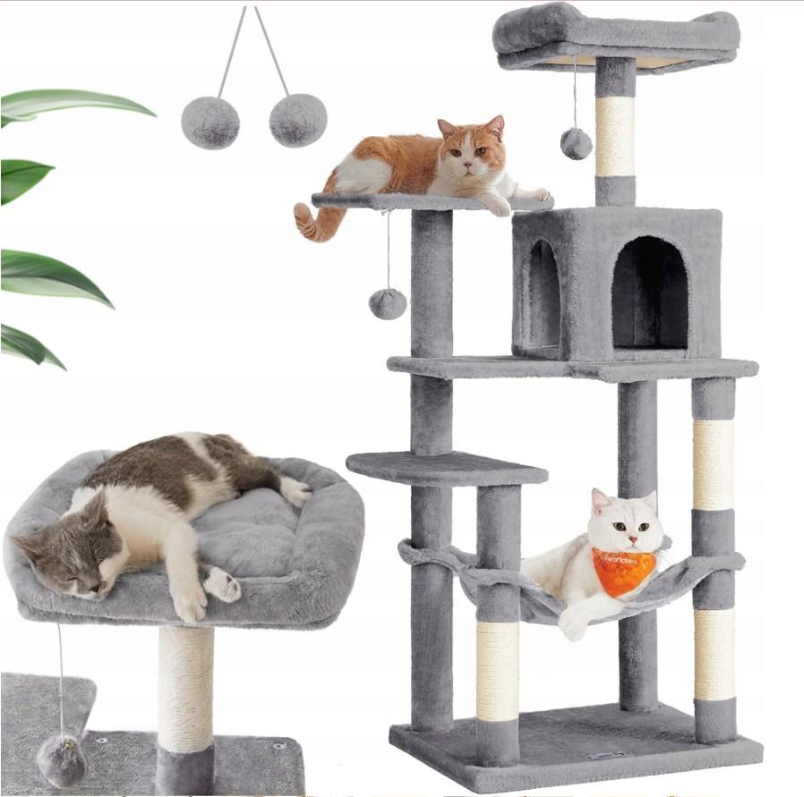 Кігтеточка Дряпка Будиночок для котиків 112см PCT161W01