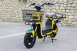 Електроскутер CROSSRIDE 14 "COURIER 02", 1000 Вт 60В/20А, жовтий