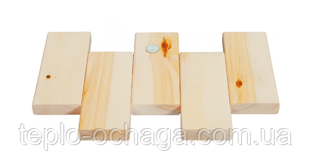 Брус лавковий липа сухий, струганий 90х24х1900-2900 мм "Еко", фото 2