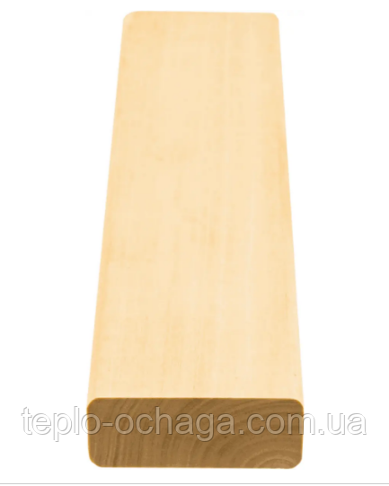 Брус лавковий липа сухий, струганий 55х24х1900-3000 мм "Екстра"