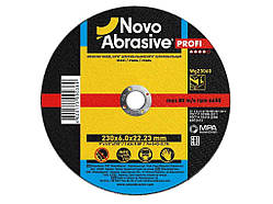 Диск зачисний 230мм х 6мм х 22,2мм Profi 1 ТМ NovoAbrasive
