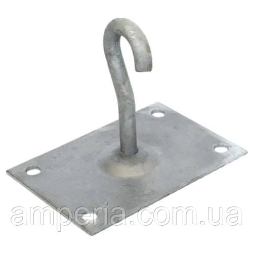 Гак монтажний для плоских поверхонь (оцинкований) ГМ 12 NIGAS