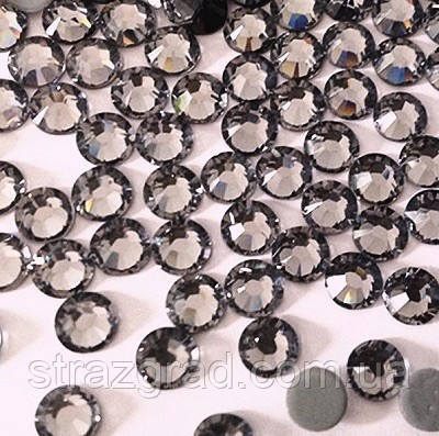Стрази термоклейові DMC BLACK DIAMOND SS16 Hot Fix 100 шт., фото 1