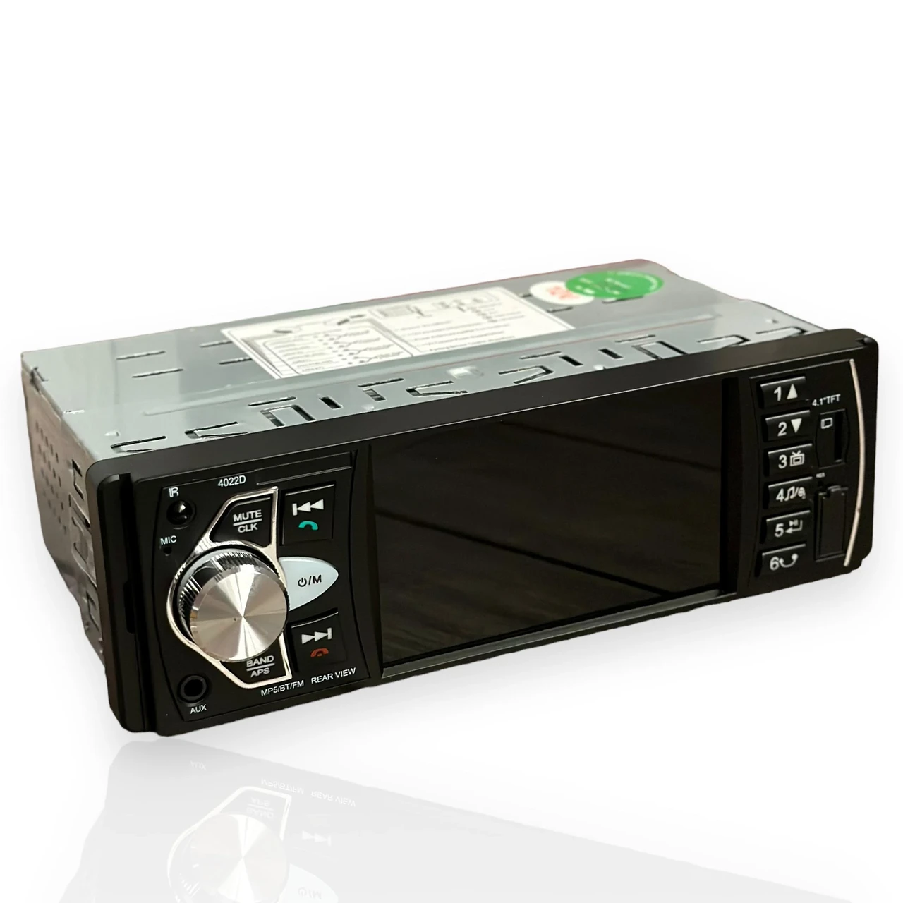 Автомагнітола з екраном 4,1" 4022D Bluetooth 1 DIN MP5 Jw, фото 1