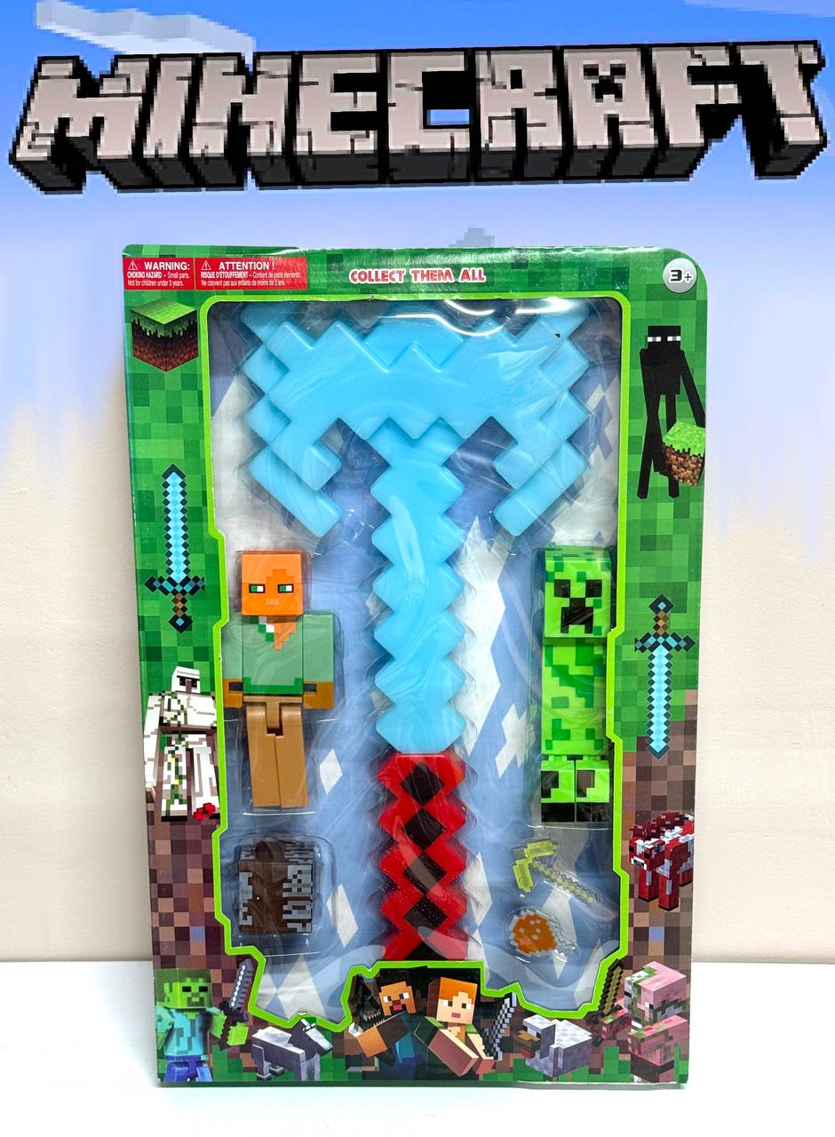Дитячий ігровий набір Minecraft 48117 Майнкрафт з діамантовим мечем, фото 1