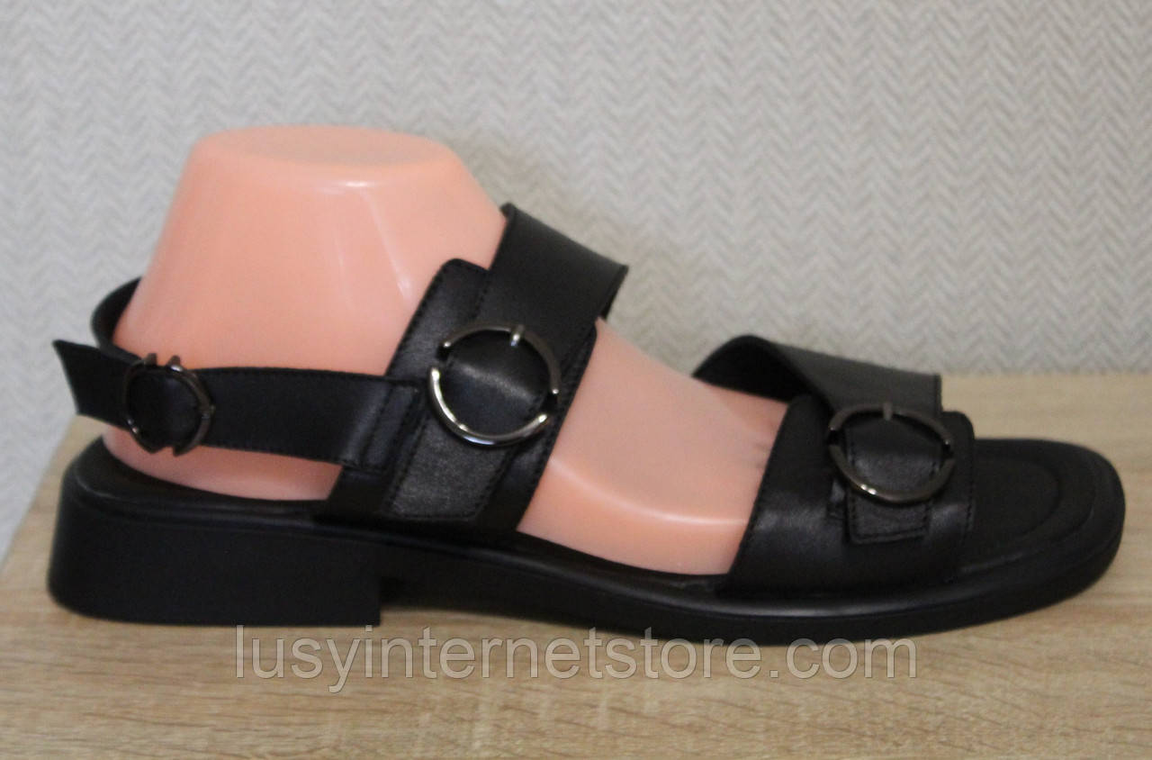 Босоніжки жіночі великого розміру від виробника модель ТН25-1001Б, фото 1