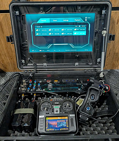 Наземна станція цифрового керування Walksnail, Частоти управління: 170–1020 МГц / 2.1–2.6 ГГц